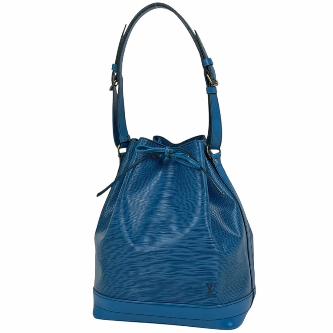 LOUIS VUITTON NOE SHOULDER BAG: Louis Vuitton Noe Shoulder Bag Brand: Louis Vuitton Type/Style: Shoulder Bag Material: Epi Color: Toledo Blue Size: Width 27cm(10.6inch) Height 34cm(13.4inch) Depth 19cm(7.5inch) Accessories: None