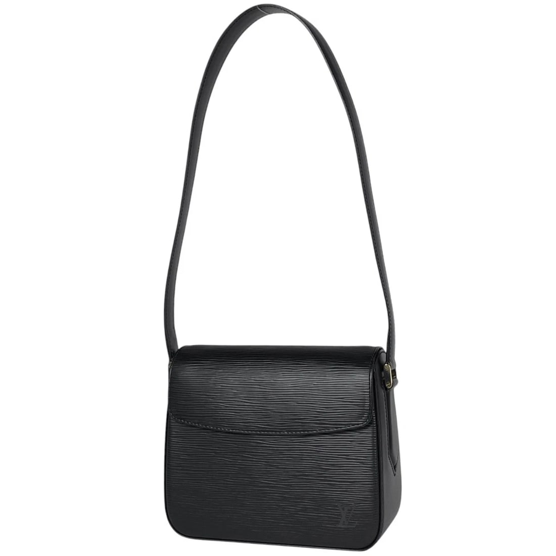 LOUIS VUITTON BUSHI SHOULDER BAG: Louis Vuitton Bushi Shoulder Bag Brand: Louis Vuitton Type/Style: Shoulder Bag Material: Epi Color: Noir (Black) Size: Width 20cm(7.9inch) Height 17cm(6.7inch) Depth 8.5cm(3.3inch) Accessories: None