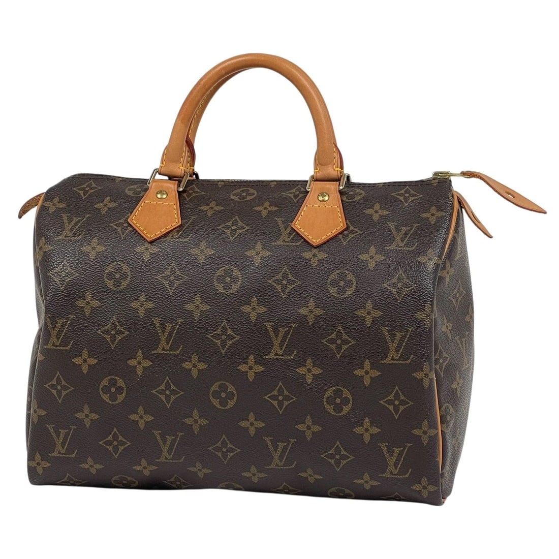 LOUIS VUITTON SPEEDY 30 HAND BAG HAND BAG: Louis Vuitton Speedy 30 Hand Bag Hand Bag Brand: Louis Vuitton Type/Style: Hand Bag Material: Monogram Color: Brown Size: Width 30cm(11.8inch) Height 21cm(8.3inch) Depth 17cm(6.7inch) Accessories: