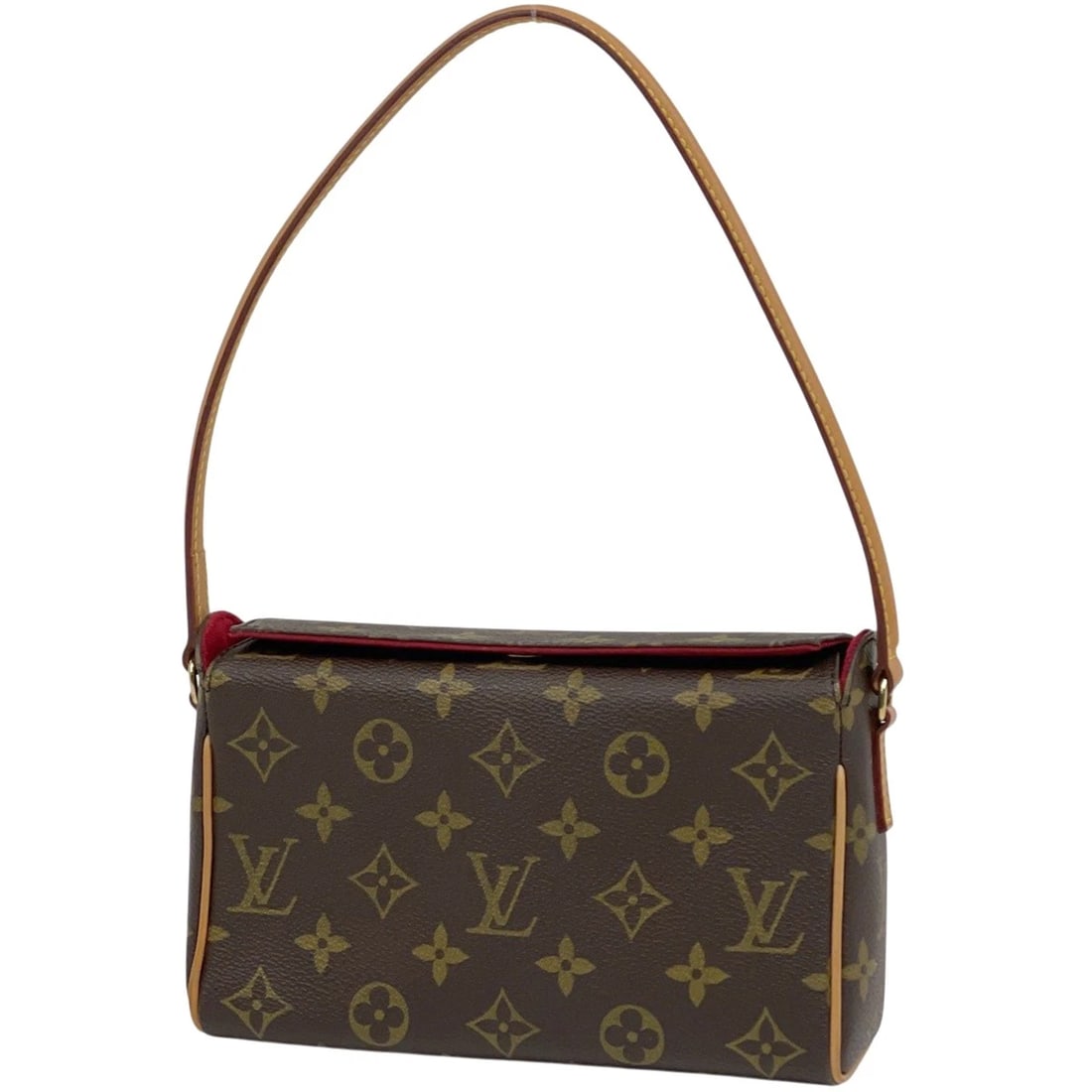 LOUIS VUITTON RECITAL ONE SHOULDER HAND BAG: Louis Vuitton Recital One shoulder Hand Bag Brand: Louis Vuitton Type/Style: Hand Bag Material: Monogram Color: Brown Size: Width 20cm(7.9inch) Height 13cm(5.1inch) Depth 6.5cm(2.6inch) Accessories: