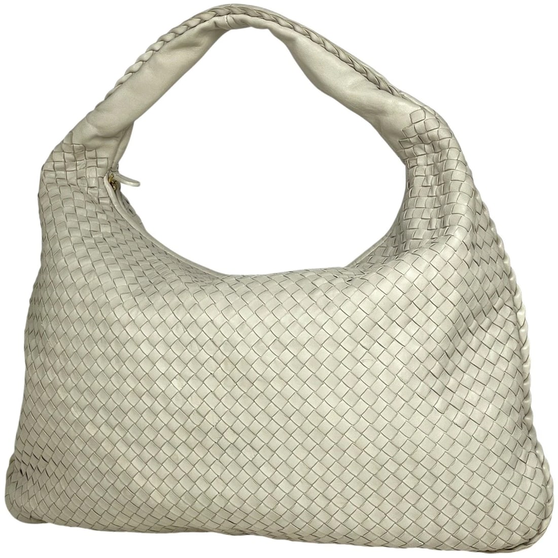 BOTTEGA VENETA SHOULDER BAG: BOTTEGA VENETA Shoulder Bag Brand: BOTTEGAVENETA Type/Style: Shoulder Bag Material: leather Color: Ivory-color Size: Width 50cm(19.7inch) Height 37cm(Median:14.6inch) Depth 3cm(1.2inch) Accessorie