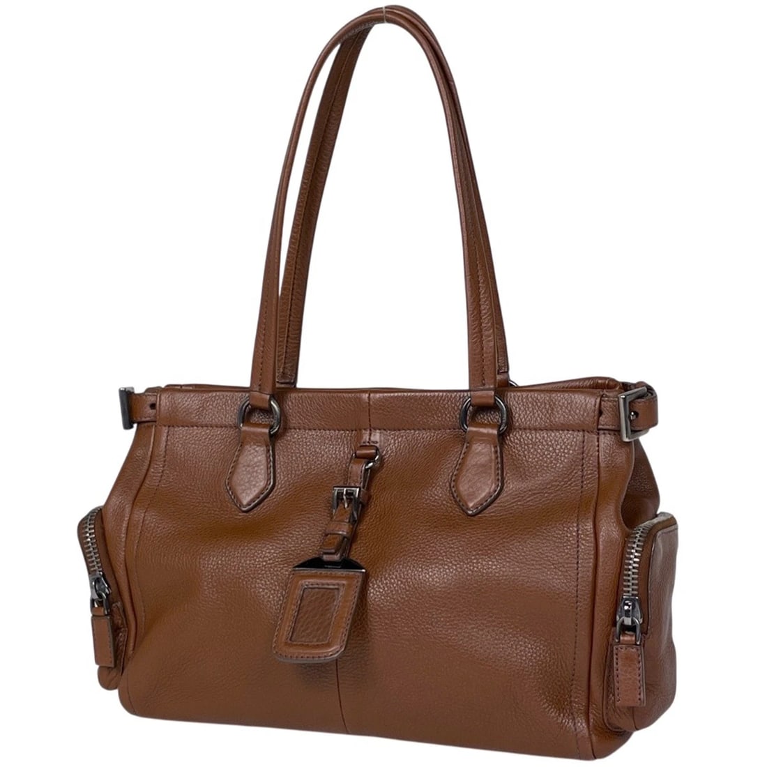 PRADA WITH LOGO TOTE BAG TOTE BAG HAND BAG (1 of 2)