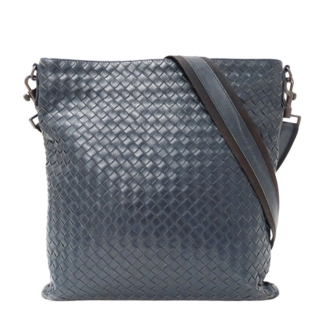 BOTTEGA VENETA HANDBAG: Bottega Veneta handbag Brand: Bottega Veneta Type/Style: Handbag, Shoulder bag Material: Intrecciato Color: Navy, Yellow Size: (HxWxD) 33cm x 33cm x 2cm / 12.99inch x 12.99inch x 0.78inch