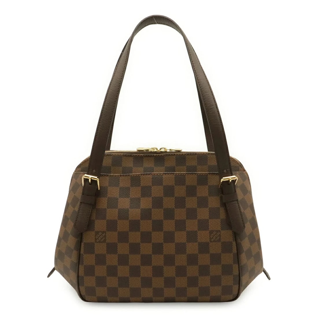 LOUIS VUITTON DAMIER BELEM MM SHOULDER BAG: LOUIS VUITTON Damier Belem MM Shoulder Bag Brand: Louis Vuitton Type/Style: Shoulder bag, Tote bag Material: PVC Color: Brown, Damier Canvas Size: (HxWxD) 24cm x 16cm / 9.44inch x 6.29inch Accesso