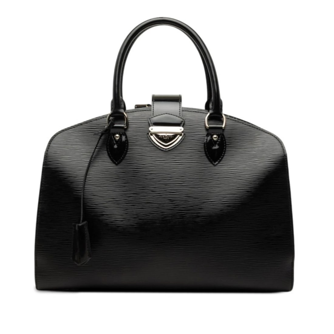 LOUIS VUITTON EPI PONT NEUF GM HANDBAG: Louis Vuitton Epi Pont Neuf GM Handbag Brand: Louis Vuitton Type/Style: Handbag Material: Leather Color: Black, Noir Size: (HxWxD) 28cm x 37.5cm x 14.5cm / 11.02inch x 14.76inch x 5.7inch