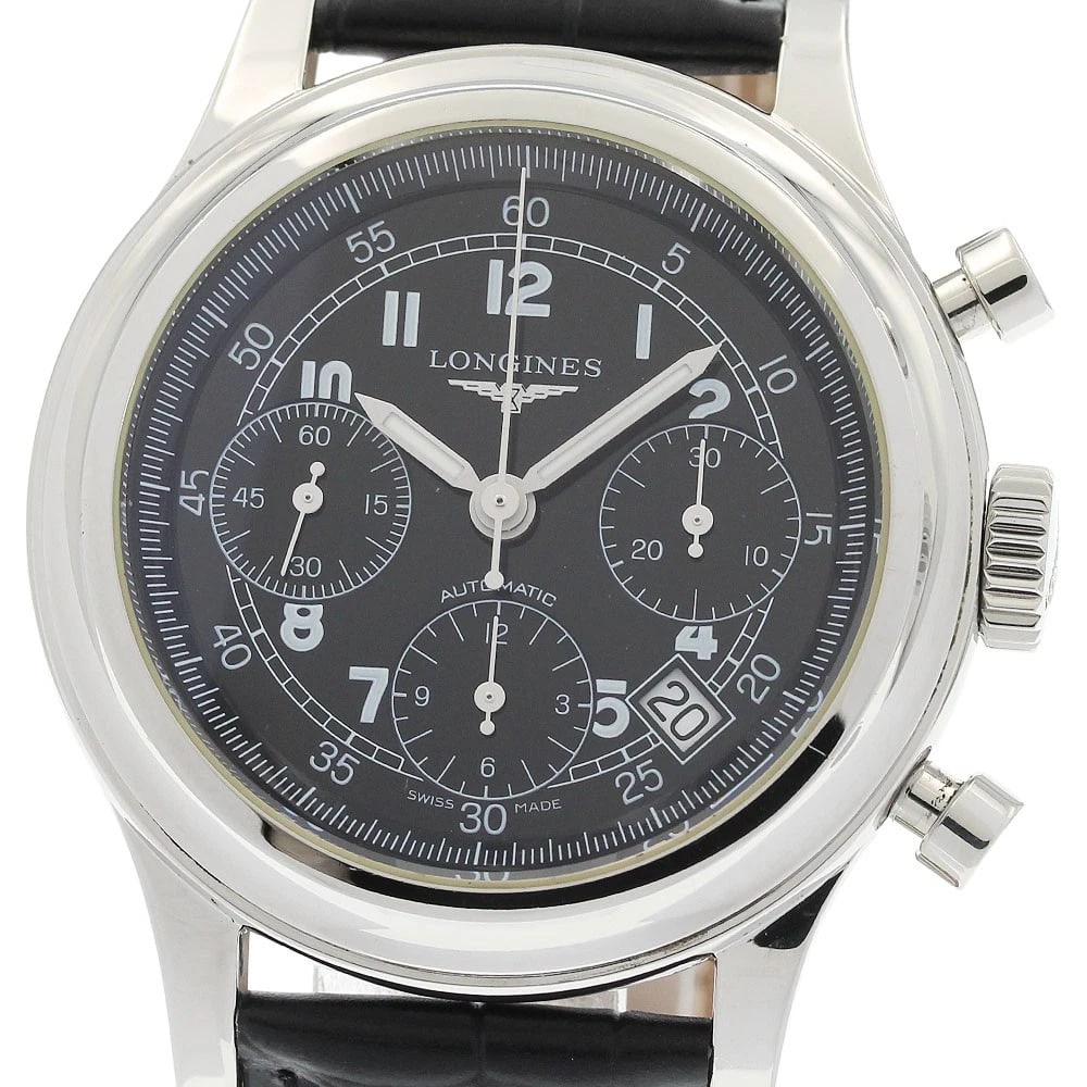 LONGINES HERITAGE DATE CHRONOGRAPH AUTOMATIC WATCH