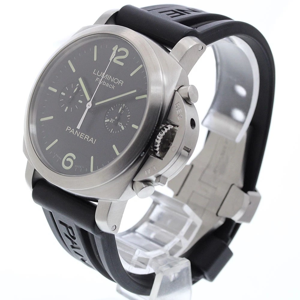 PANERAI LUMINOR FLYBACK CHRONOGRAPH AUTOMATIC WATCH - 2