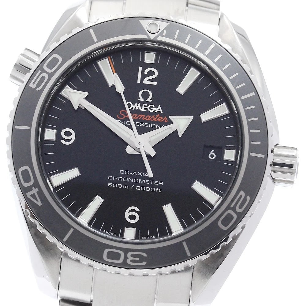 OMEGA SEAMASTER PLANET OCEAN AUTOMATIC WATCH: OMEGA Seamaster Planet Ocean Automatic Watch Brand: OMEGA Type/Style: Wristwatch Material: Band Material Stainless Steel, Case Material Stainless Steel Color: Band Color Silver, Case Color Silver, Dia