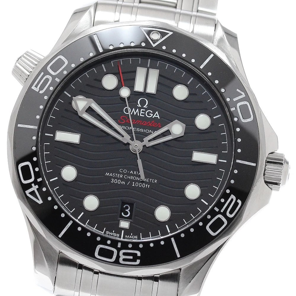 OMEGA SEAMASTER DIVER DATE AUTOMATIC WATCH: OMEGA Seamaster Diver Date Automatic Watch Brand: OMEGA Type/Style: Wristwatch Material: Band Material Stainless Steel, Case Material Stainless Steel Color: Band Color Silver, Case Color Silver, Dial 