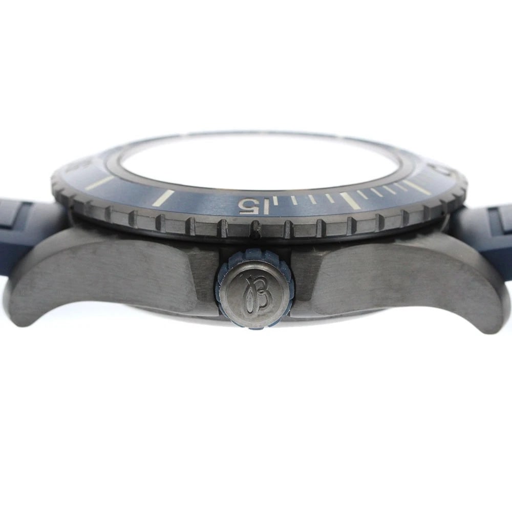 BREITLING SUPER OCEAN AUTOMATIC 48 NAVY DIAL AUTOMATIC WATCH - 3
