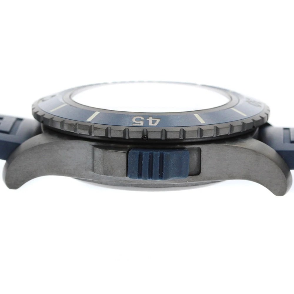 BREITLING SUPER OCEAN AUTOMATIC 48 NAVY DIAL AUTOMATIC WATCH - 4