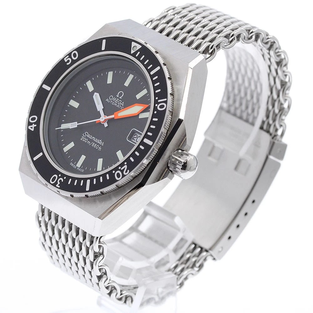 OMEGA SEAMASTER OCTAGON CASE DATE AUTOMATIC WATCH - 2