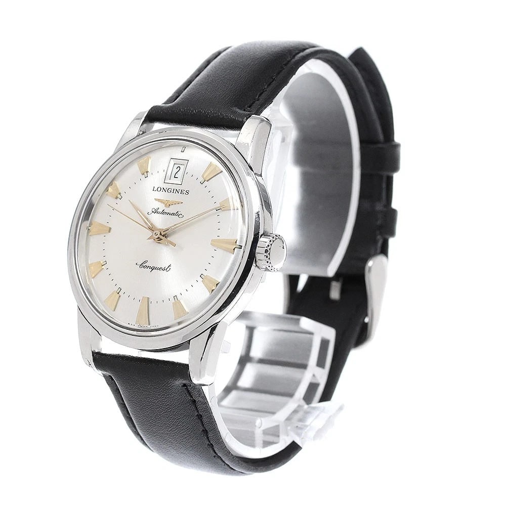 LONGINES CONQUEST HERITAGE SILVER DIAL AUTOMATIC WATCH - 2