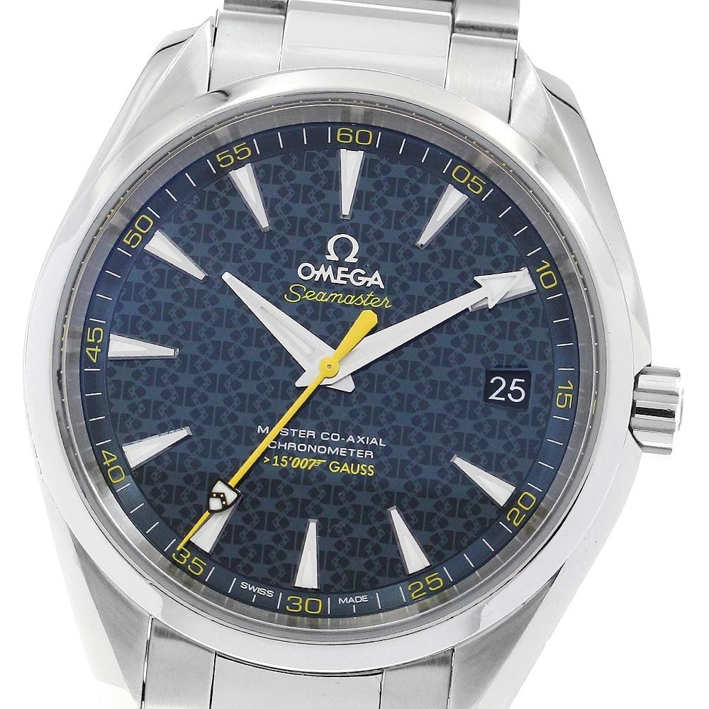 OMEGA SEAMASTER AQUA TERRA AUTOMATIC WATCH: OMEGA Seamaster Aqua Terra Automatic Watch Brand: OMEGA Type/Style: Wristwatch Material: Band Material Stainless Steel, Case Material Stainless Steel Color: Band Color Silver, Case Color Silver, Dial 