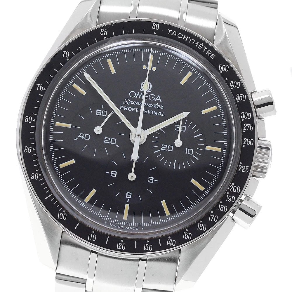 OMEGA SPEEDMASTER PROFESSIONAL CHRONOGRAPH HAND WINDING WATCH: OMEGA Speedmaster Professional Chronograph Hand Winding Watch Brand: OMEGA Type/Style: Wristwatch Material: Band Material Stainless Steel, Case Material Stainless Steel Color: Band Color Silver, Case