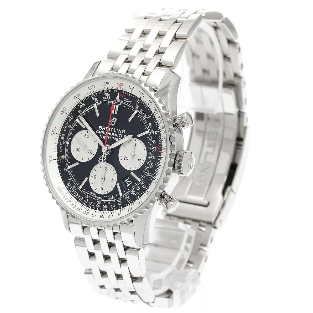 BREITLING NAVITIMER CHRONOGRAPH 43 DATE AUTOMATIC WATCH - 2