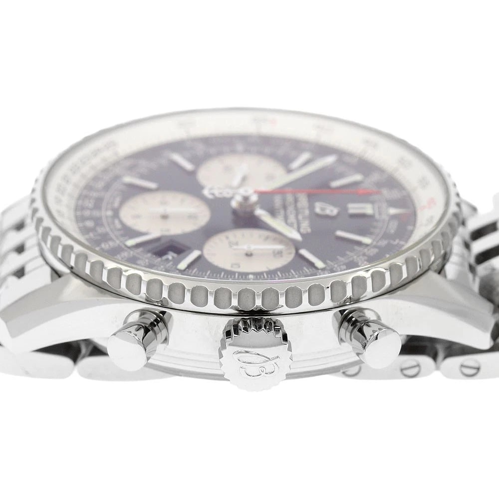 BREITLING NAVITIMER CHRONOGRAPH 43 DATE AUTOMATIC WATCH - 4