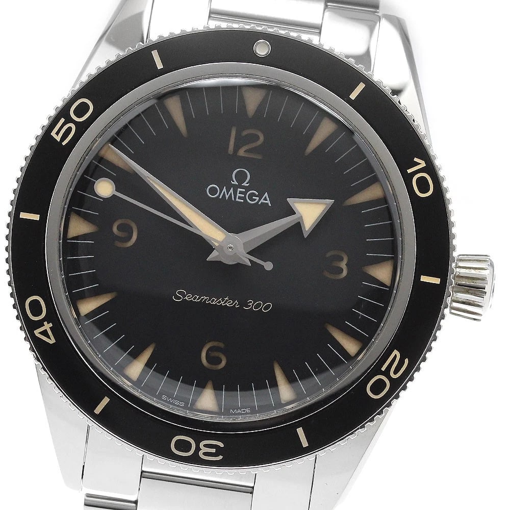 OMEGA SEAMASTER DIAL AUTOMATIC WATCH: OMEGA Seamaster Dial Automatic Watch Brand: OMEGA Type/Style: Wristwatch Material: Band Material Stainless Steel, Case Material Stainless Steel Color: Band Color Silver, Case Color Silver, Dial Color 