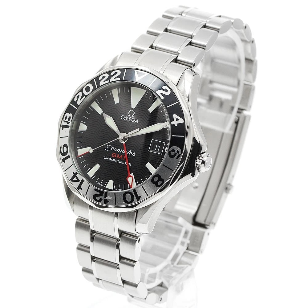OMEGA SEAMASTER MODEL GMT AUTOMATIC WATCH - 2