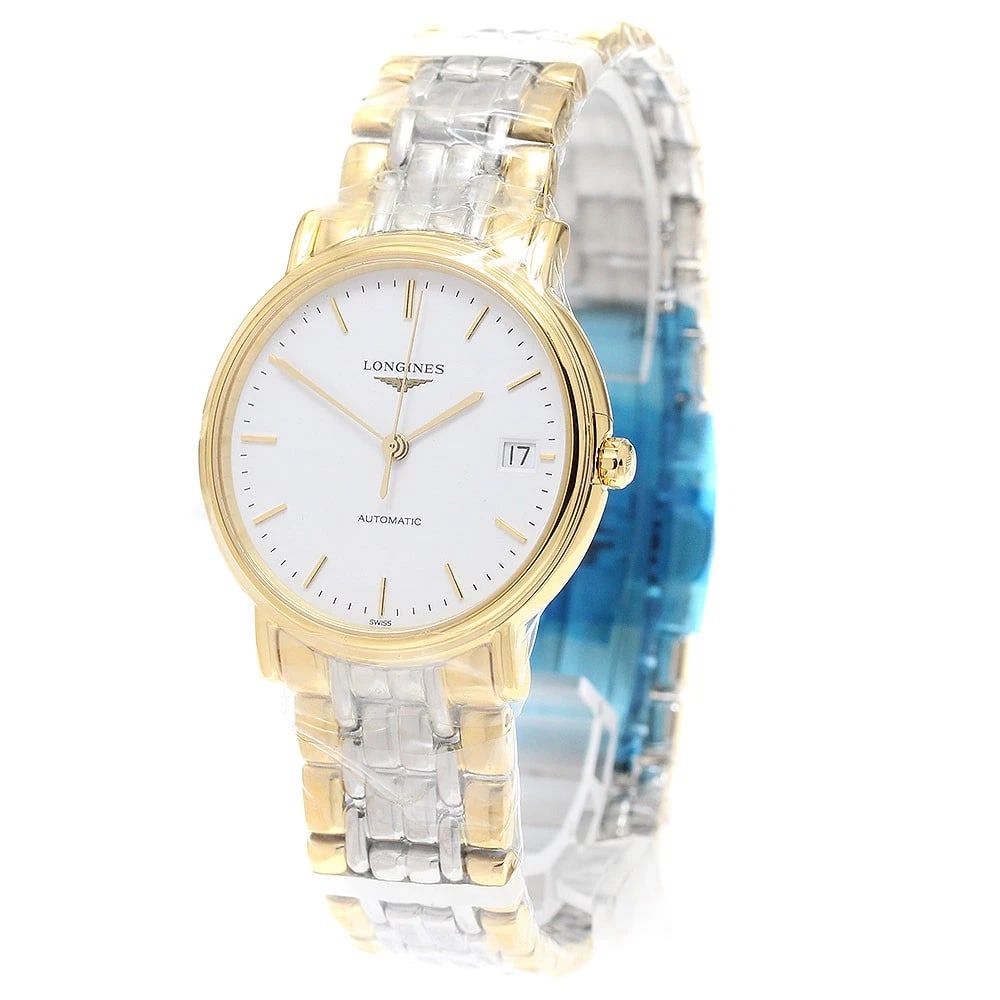 LONGINES PLAISANCE DATE WHITE DIAL AUTOMATIC WATCH - 2