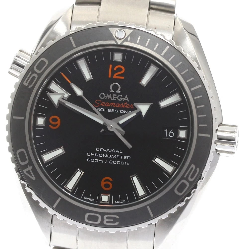 OMEGA SEAMASTER PLANET OCEAN AUTOMATIC WATCH: OMEGA Seamaster Planet Ocean Automatic Watch Brand: OMEGA Type/Style: Wristwatch Material: Band Material Stainless Steel, Case Material Stainless Steel Color: Band Color Silver, Case Color Silver, Dia