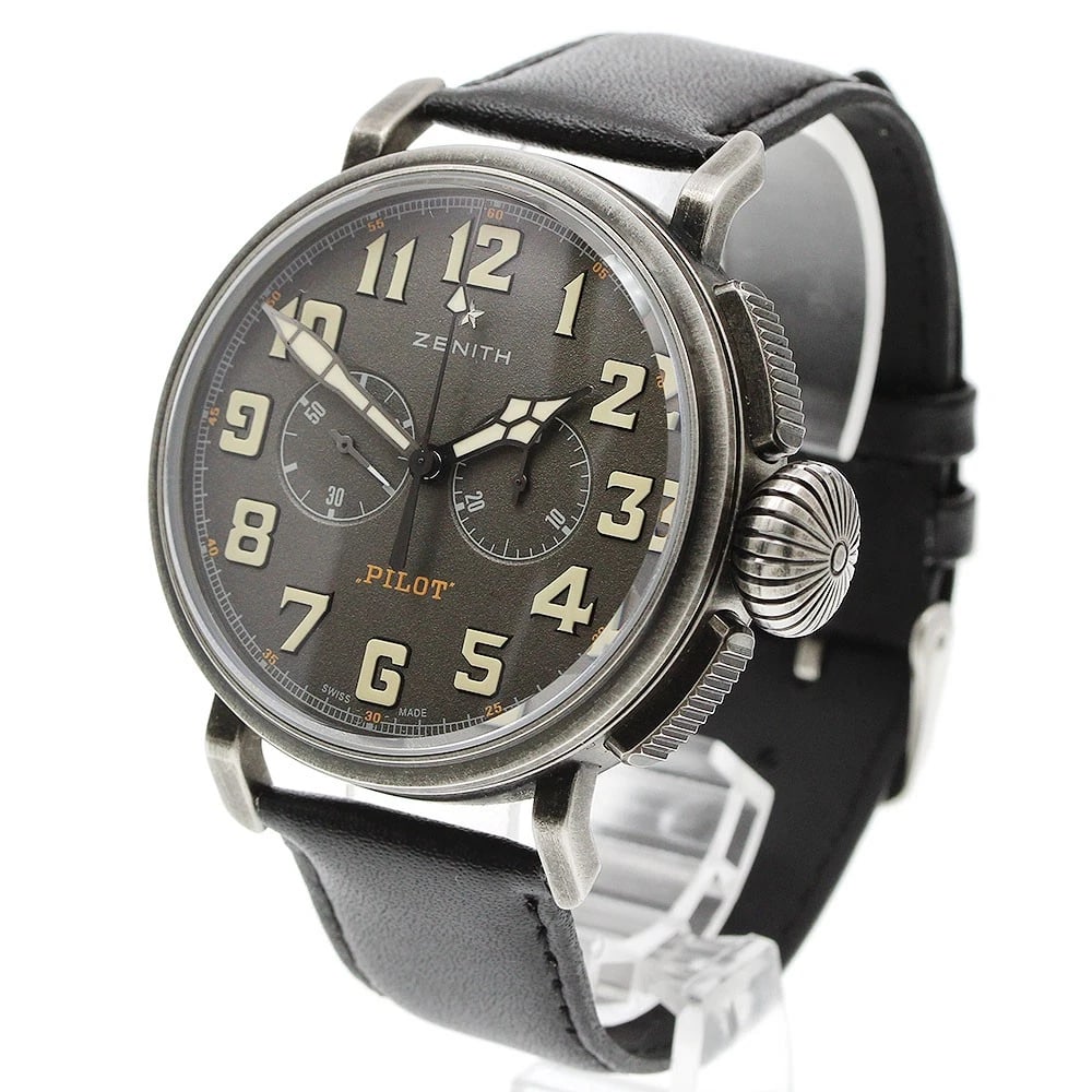 ZENITH PILOT CHRONOGRAPH AUTOMATIC WATCH - 2