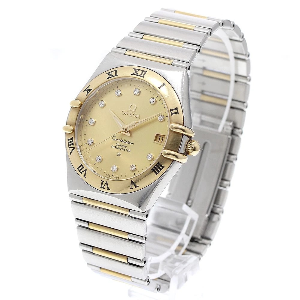 OMEGA CONSTELLATION DIAMOND AUTOMATIC WATCH - 2