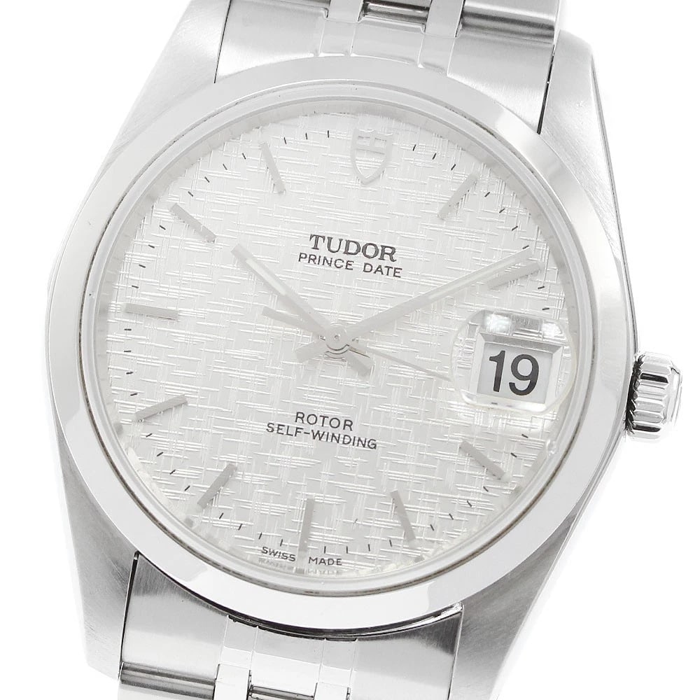 TUDOR PRINCE DATE SILVER DIAL AUTOMATIC WATCH: TUDOR Prince Date Silver Dial Automatic Watch Brand: TUDOR Type/Style: Wristwatch Material: Band Material Stainless Steel, Case Material Stainless Steel Color: Band Color Silver, Case Color Silver, Di