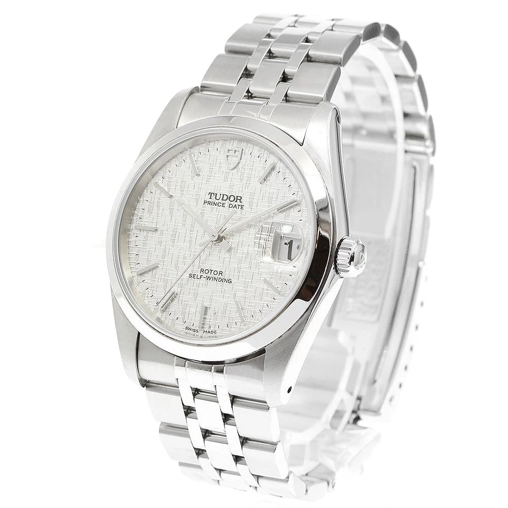 TUDOR PRINCE DATE SILVER DIAL AUTOMATIC WATCH - 2