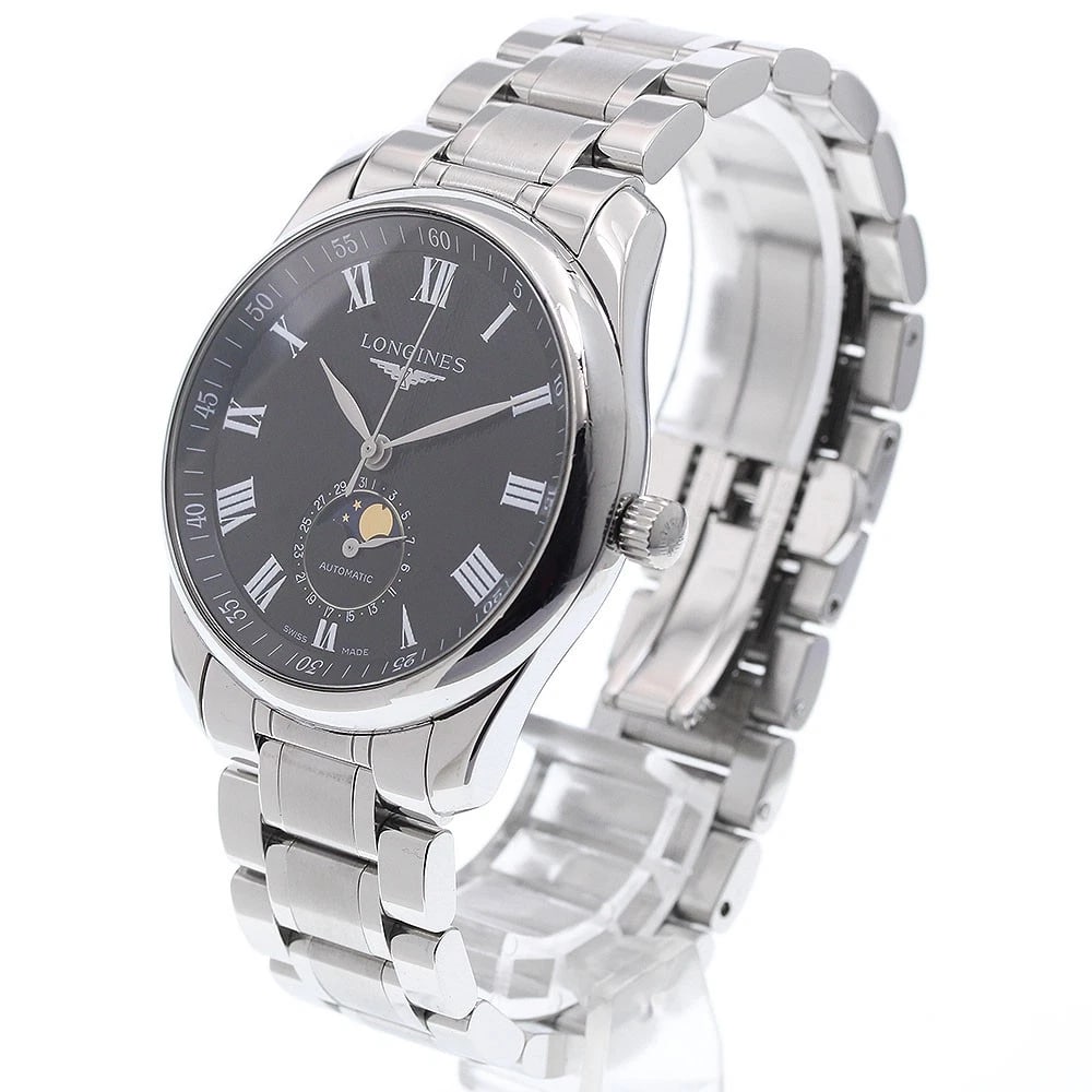 LONGINES MASTER COLLECTION DATE MOON PHASE AUTOMATIC WATCH - 2