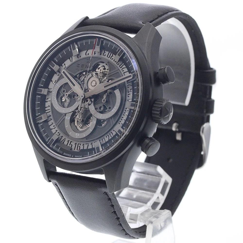ZENITH EL PRIMERO SKELETON AUTOMATIC WATCH - 2