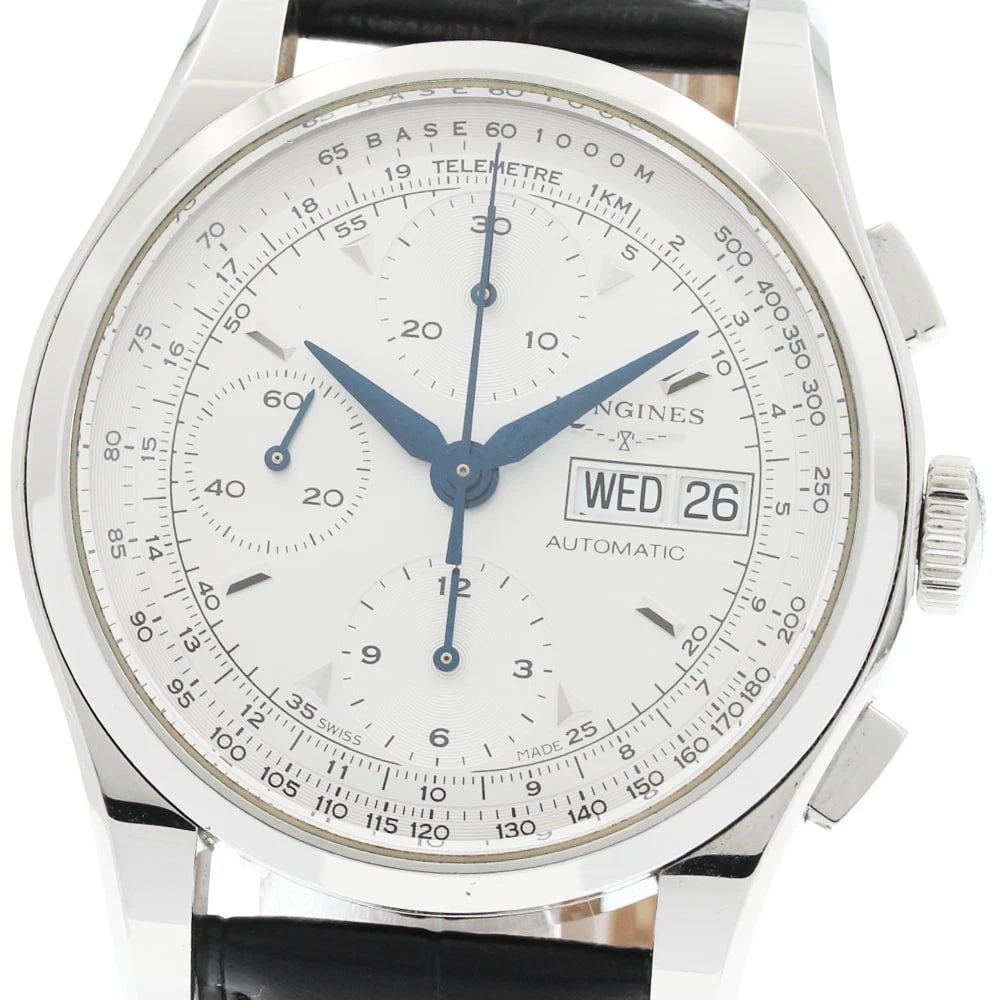 LONGINES HERITAGE CHRONOGRAPH DAY DATE AUTOMATIC WATCH (1 of 4)