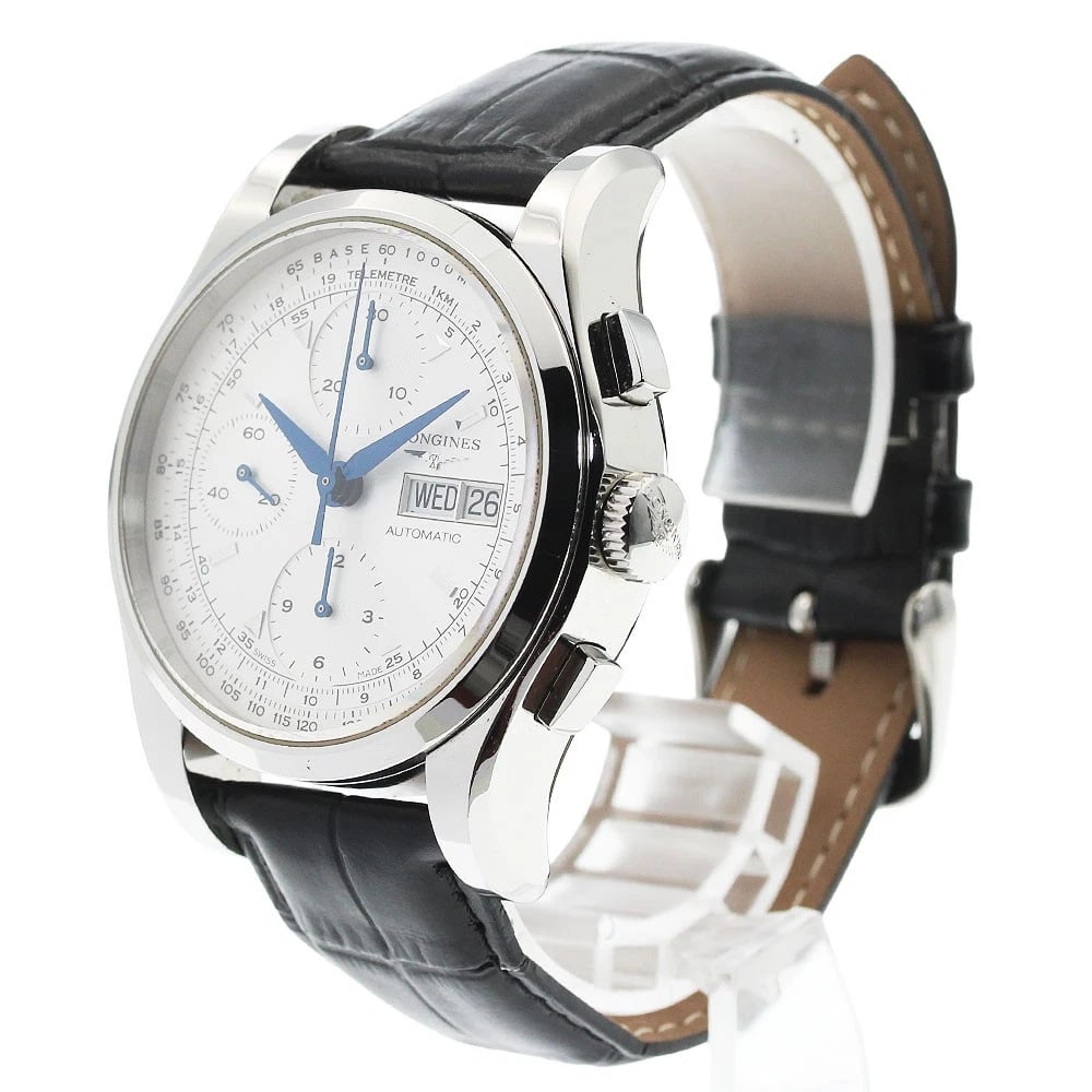 LONGINES HERITAGE CHRONOGRAPH DAY DATE AUTOMATIC WATCH - 2