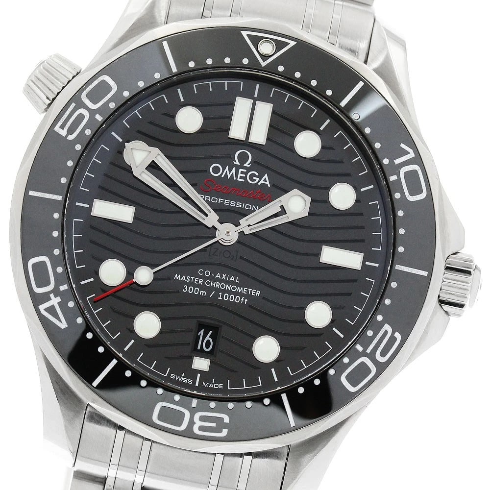 OMEGA SEAMASTER DIVER DATE AUTOMATIC WATCH: OMEGA Seamaster Diver Date Automatic Watch Brand: OMEGA Type/Style: Wristwatch Material: Band Material Stainless Steel, Case Material Stainless Steel Color: Band Color Silver, Case Color Silver, Dial