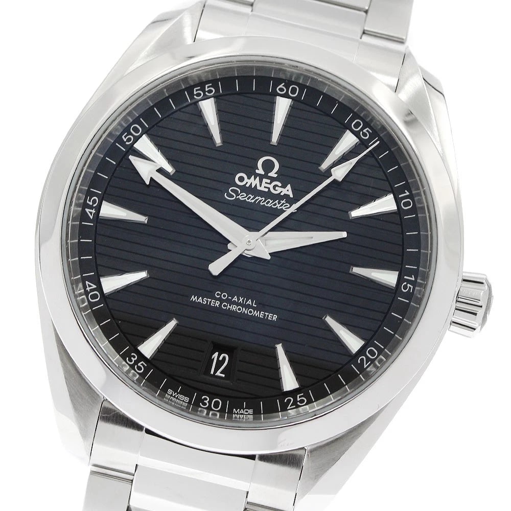 OMEGA SEAMASTER AQUA TERRA COAXIAL AUTOMATIC WATCH: OMEGA Seamaster Aqua Terra Coaxial Automatic Watch Brand: OMEGA Type/Style: Wristwatch Material: Band Material Stainless Steel, Case Material Stainless Steel Color: Band Color Silver, Case Color Silve