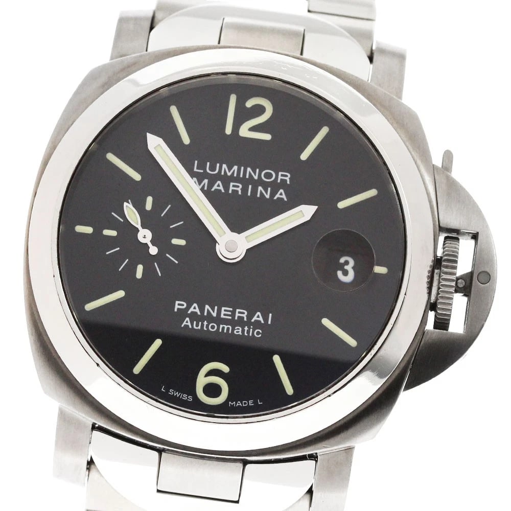 PANERAI LUMINOR MARINA LIMITED WATCH: PANERAI Luminor Marina Limited Watch Brand: PANERAI Type/Style: Wristwatch Material: Band Material Stainless Steel/TI, Case Material Stainless Steel/TI Color: Band Color Silver, Case Color Silver, Dia
