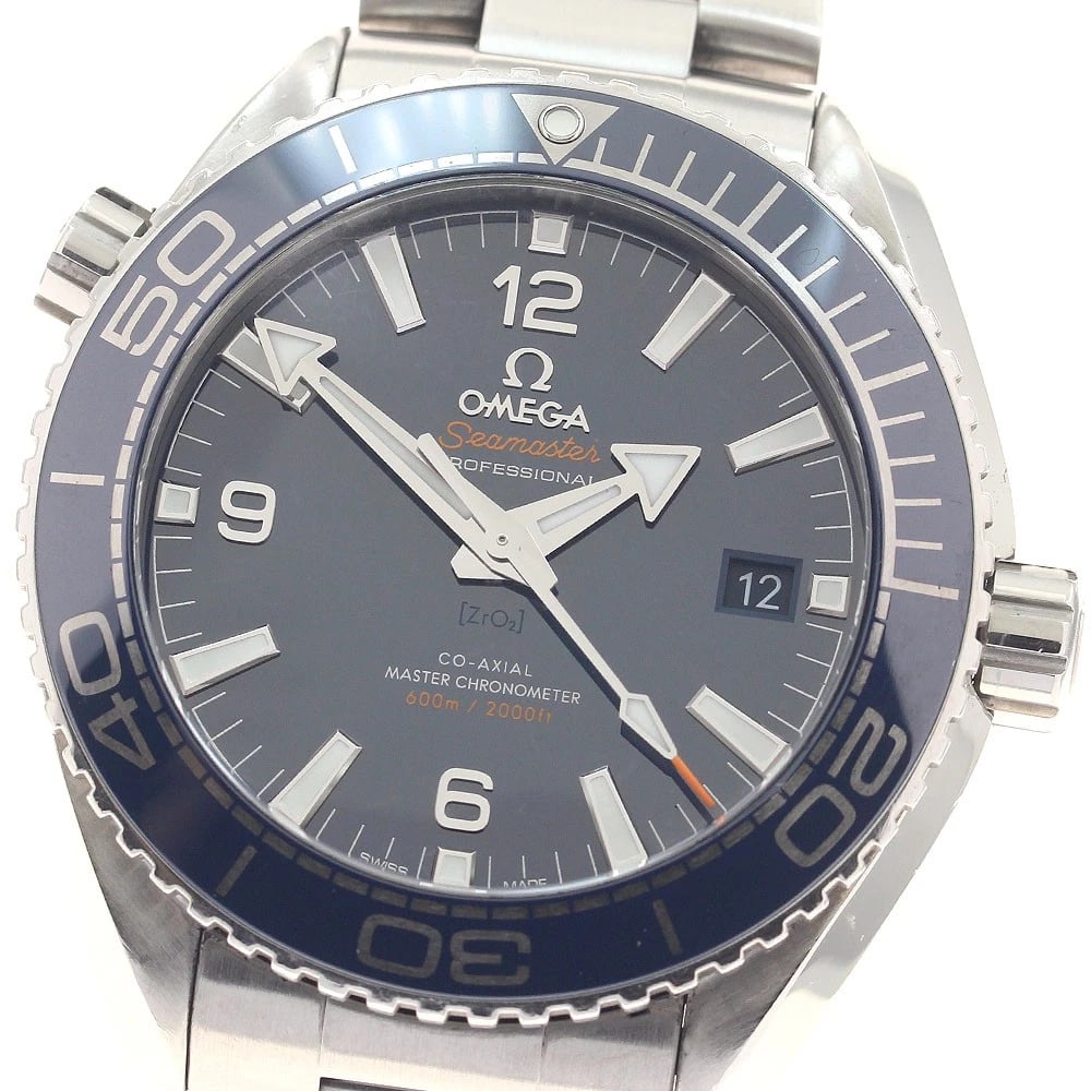 OMEGA SEAMASTER PLANET OCEAN WATCH: OMEGA Seamaster Planet Ocean Watch Brand: OMEGA Type/Style: Wristwatch Material: Band Material Stainless Steel, Case Material Stainless Steel Color: Band Color Silver, Case Color Silver, Dial Color Na