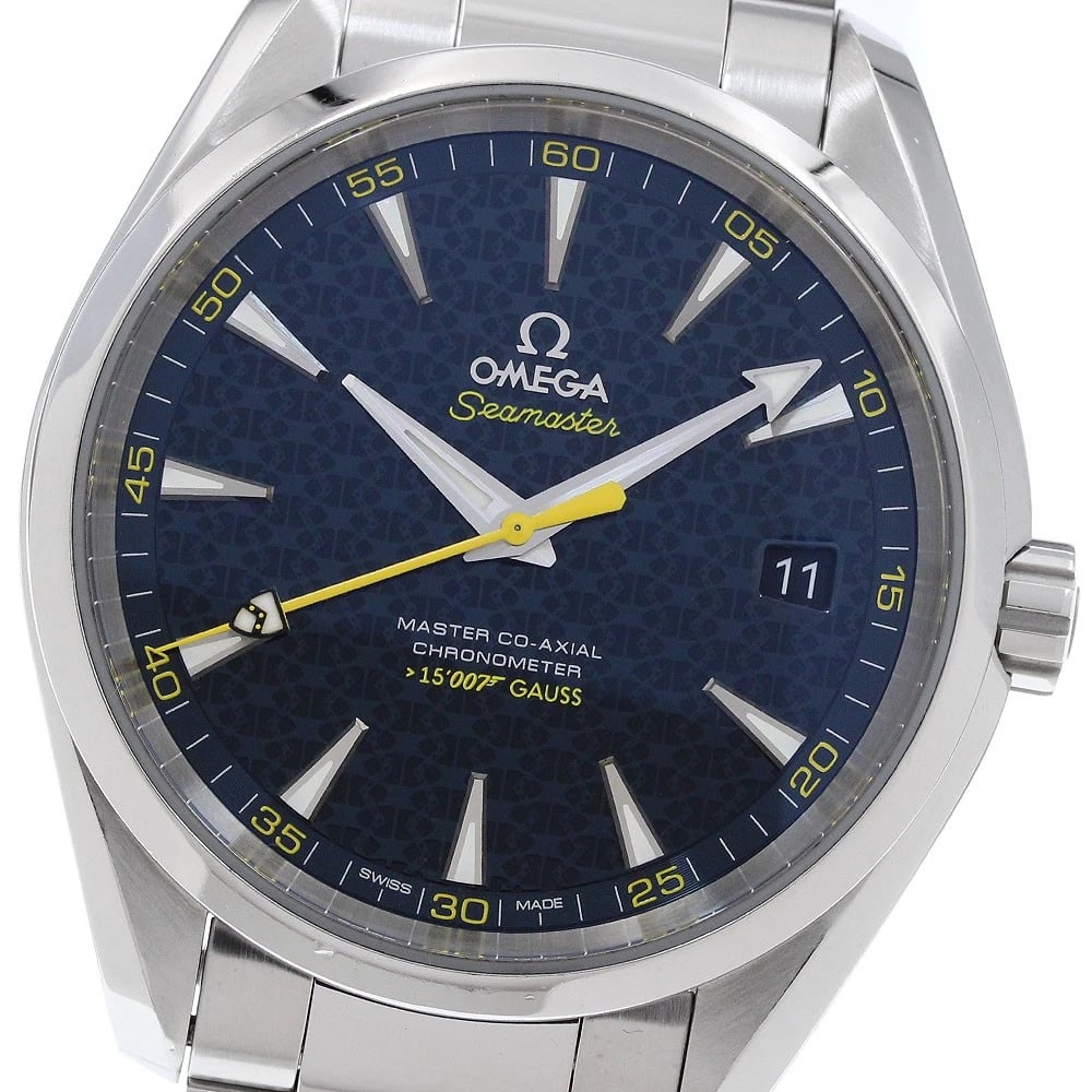 OMEGA SEAMASTER AQUA TERRA BOND AUTOMATIC WATCH: OMEGA Seamaster Aqua Terra Bond Automatic Watch Brand: OMEGA Type/Style: Wristwatch Material: Band Material Stainless Steel, Case Material Stainless Steel Color: Band Color Silver, Case Color Silver,