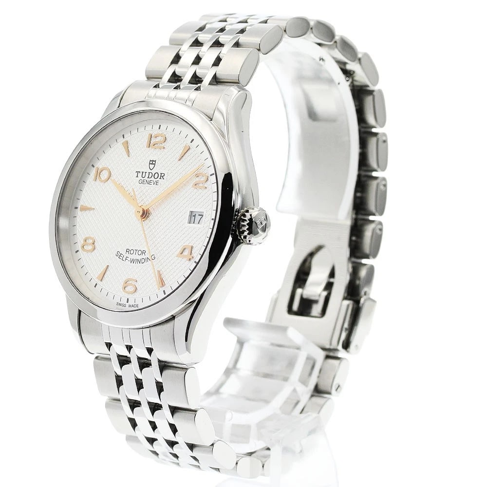 TUDOR DATE SILVER DIAL AUTOMATIC WATCH - 2