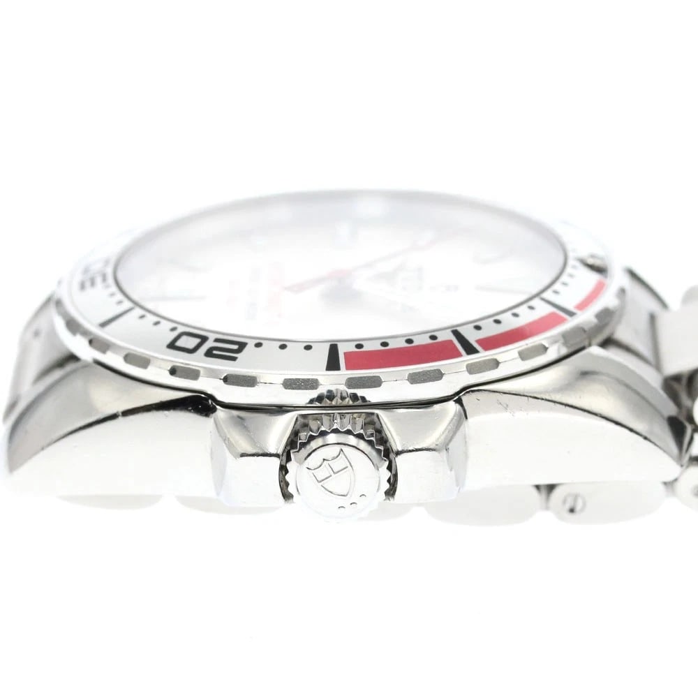 TUDOR HYDRO NOTE DATE SILVER DIAL AUTOMATIC WATCH - 3