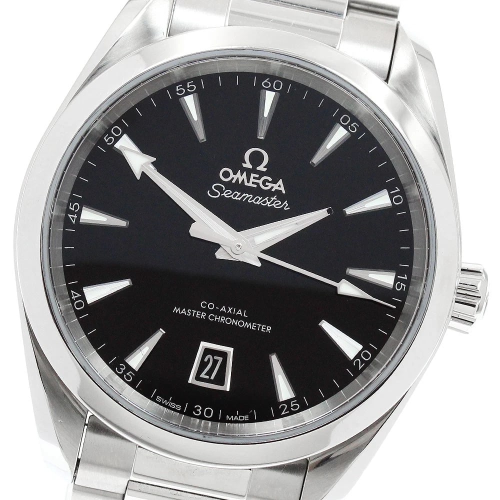 OMEGA SEAMASTER AQUA TERRA COAXIAL WATCH: OMEGA Seamaster Aqua Terra Coaxial Watch Brand: OMEGA Type/Style: Wristwatch Material: Band Material Stainless Steel, Case Material Stainless Steel Color: Band Color Silver, Case Color Silver, Dial