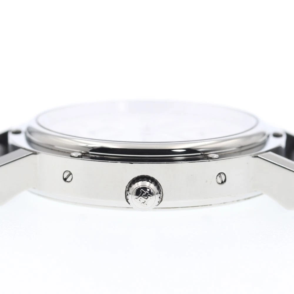 HERMES CLIPPER DATE WHITE / SILVER DIAL AUTOMATIC WATCH - 3