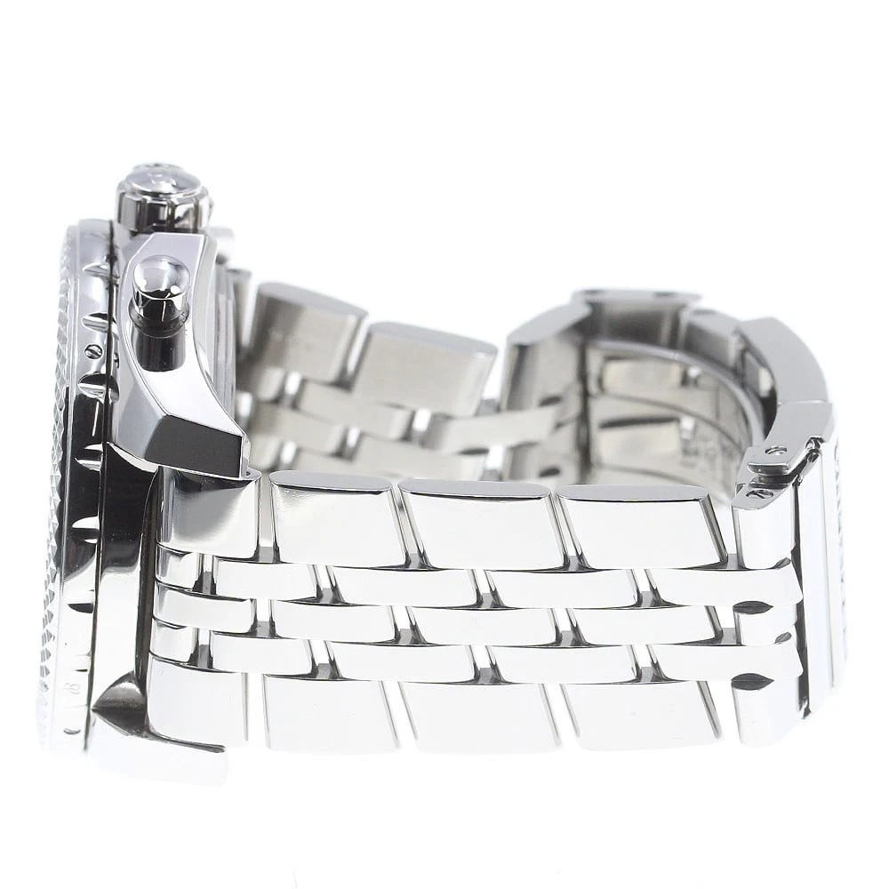 BREITLING BENTLEY CHRONOGRAPH SILVER DIAL AUTOMATIC WATCH - 5