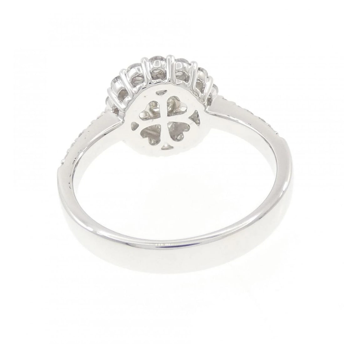 K18WG DIAMOND RING - 3