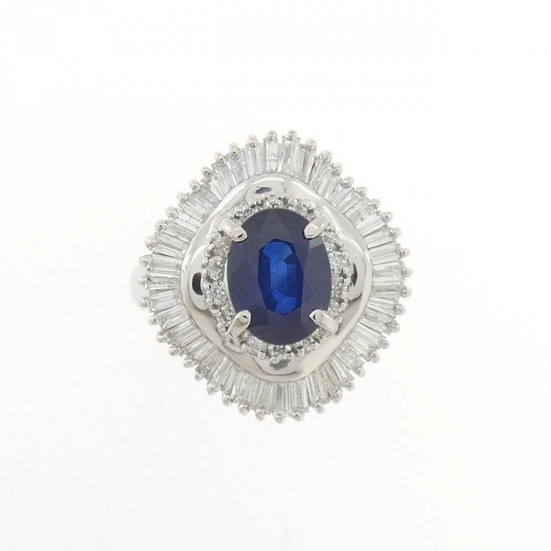 PT900 SAPPHIRE RING - 2