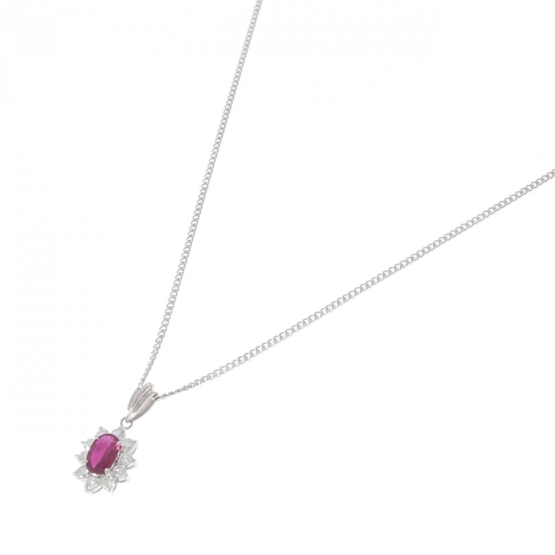 PT900/PT850 RUBY NECKLACE - 2