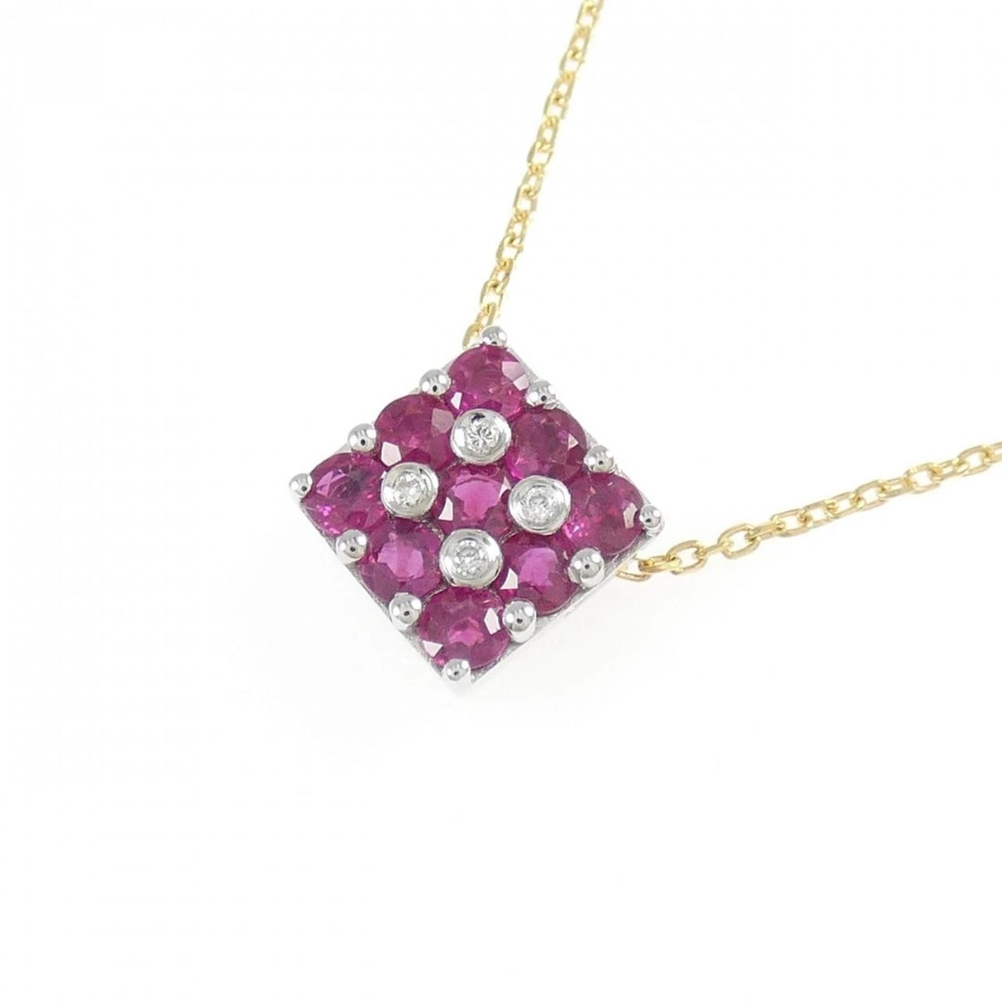 K18WG/K18YG RUBY NECKLACE - 3