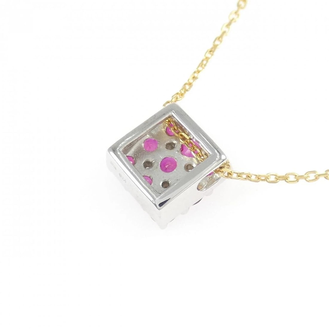 K18WG/K18YG RUBY NECKLACE - 4