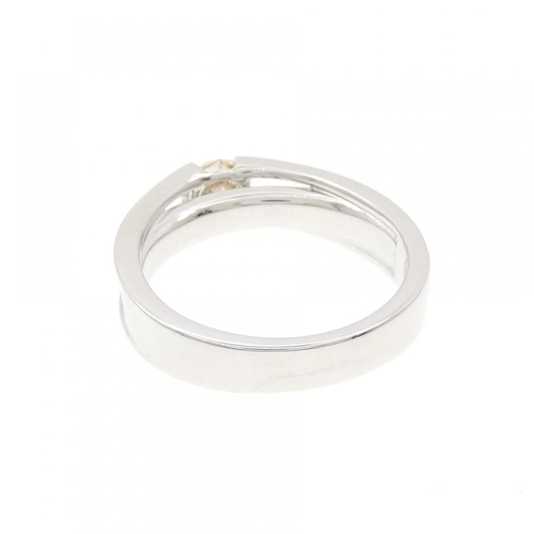 K18WG DIAMOND RING - 3