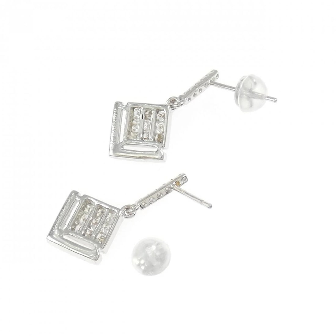 K18WG DIAMOND PIERCING - 3